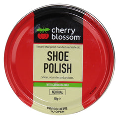 Cherry Blossom Shoe Polish With Carnauba Wax