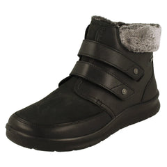 Ladies Padders Dual Fit Ankle Boots With Aqua Membrane Havana