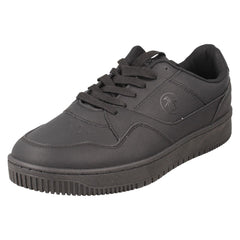Mens Penguin Casual Lace Up Trainers  Squadron Pen0568