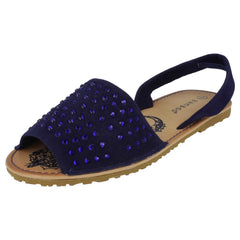 Girls Spot On Open Toe Sandals