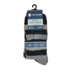 Mens Tom Franks Warm Soft Cosy Socks With Gripper SK882