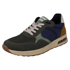 Mens Rieker Casual Lace Up Suede Leather Trainers B1000