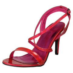 Ladies Anne Michelle High Heel Metallic Sandals
