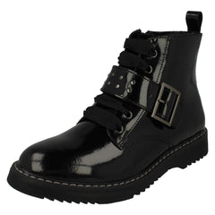 Girls Angry Angels By Startrite Buckle Detailed Ankle Boots Icon